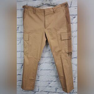 NEW Burberry Men's Cargo Pants Trousers Khakis HQ Italy Size 36x30 / 50 EU